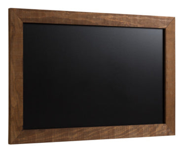 Bi-Office Kreidetafel – 1'000 × 700 mm – MDF-Rahmen, schwarz – für Kreide & Kreidemarker