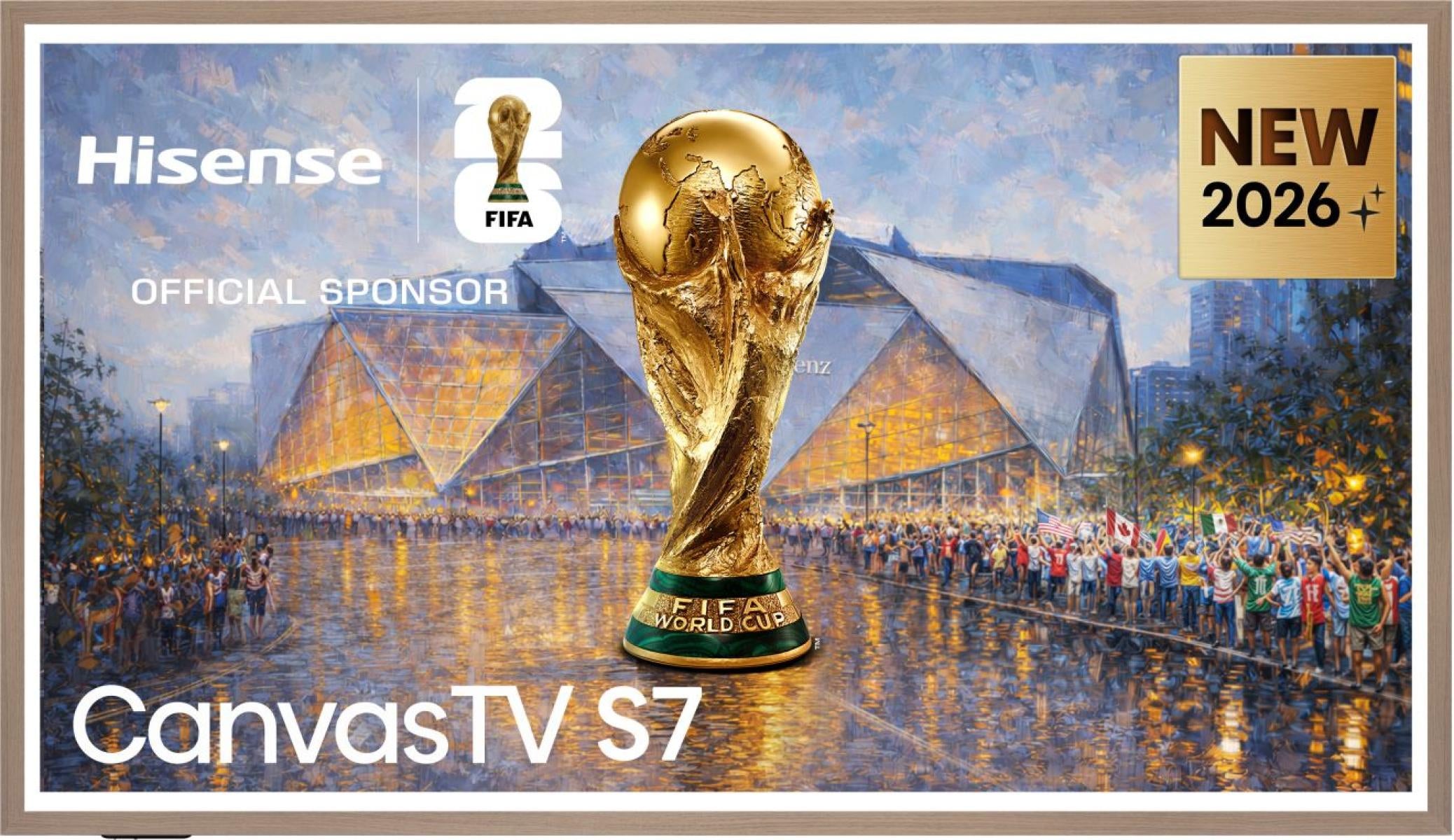Hisense 55S7DS – 55" TV – 4K UHD – QLED – VIDAA – 144 Hz – Dolby Vision, HDR10+, HLG