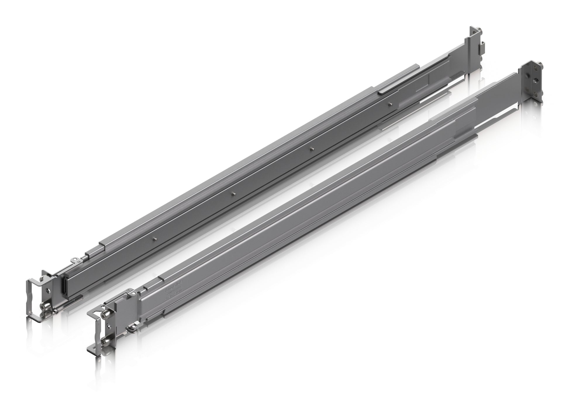 Ubiquiti Regal-Schiene – für USW-Pro-XG-24, USW-Pro-XG-24-PoE, USW-Pro-XG-48 u. a., 60–106,6 cm, 45 kg, Grau