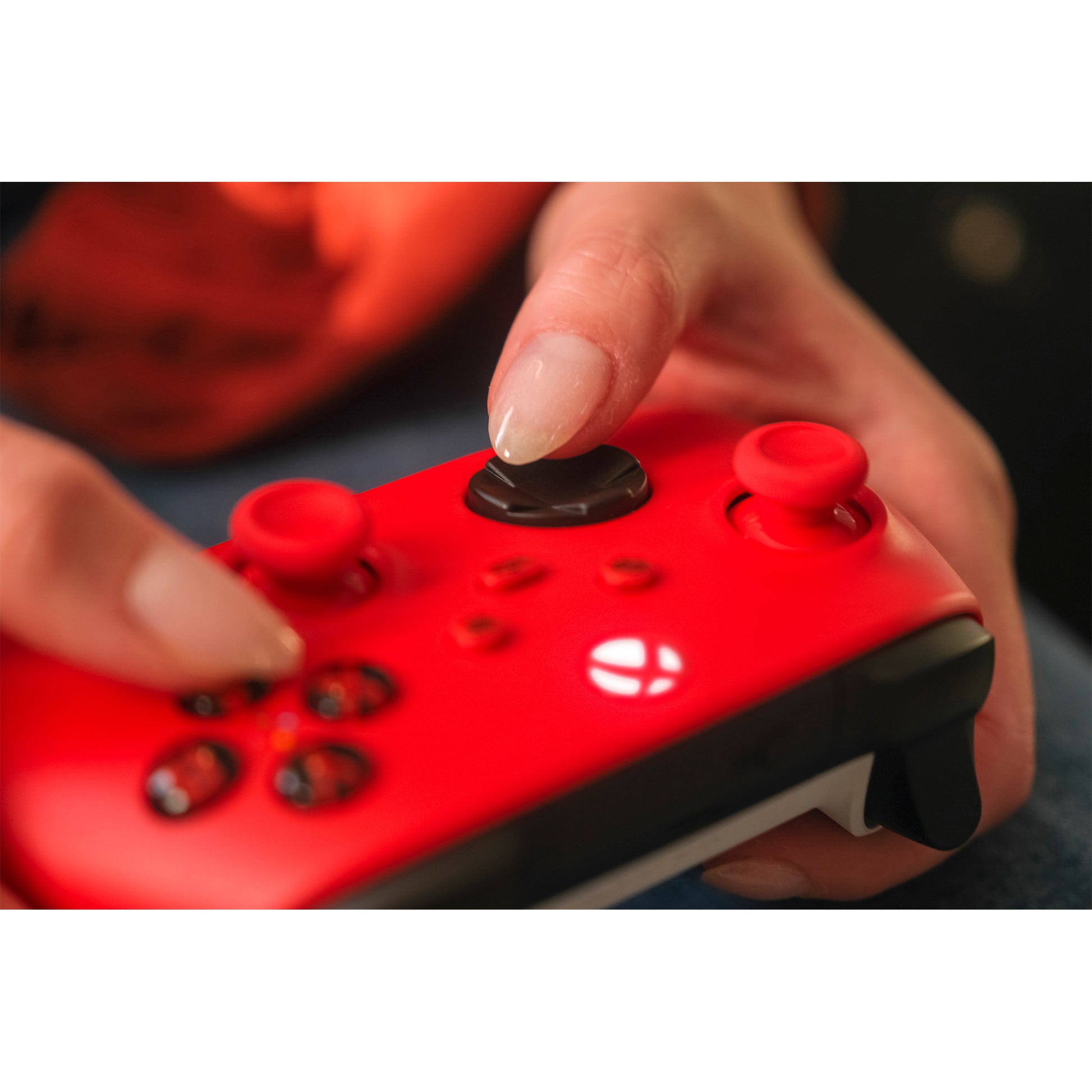 Microsoft Pulse Red – Gamepad – Kabellos (Bluetooth/2,4 GHz), Rot