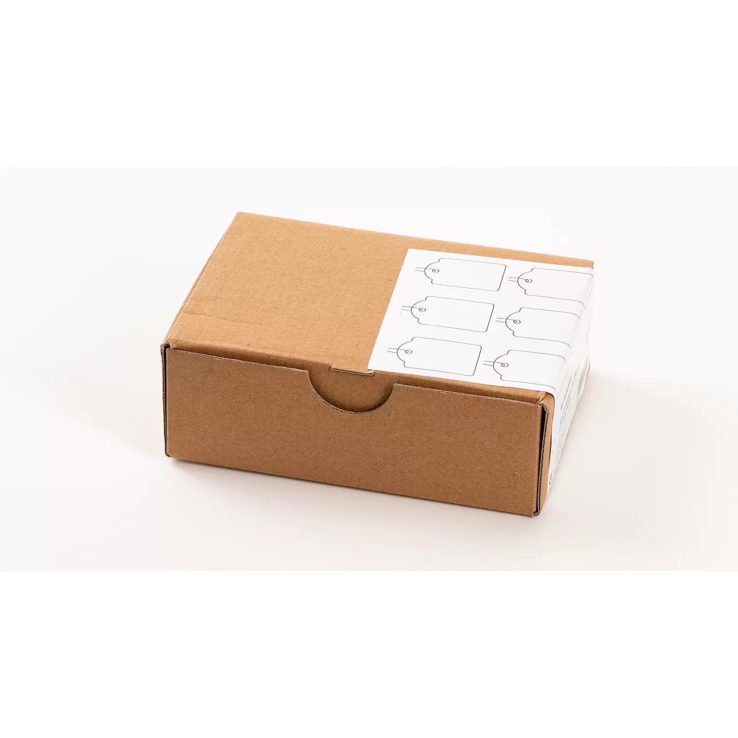 HERMA Hängeetiketten – 32 × 50 mm, 1000 Stk, mit Faden, Weiss