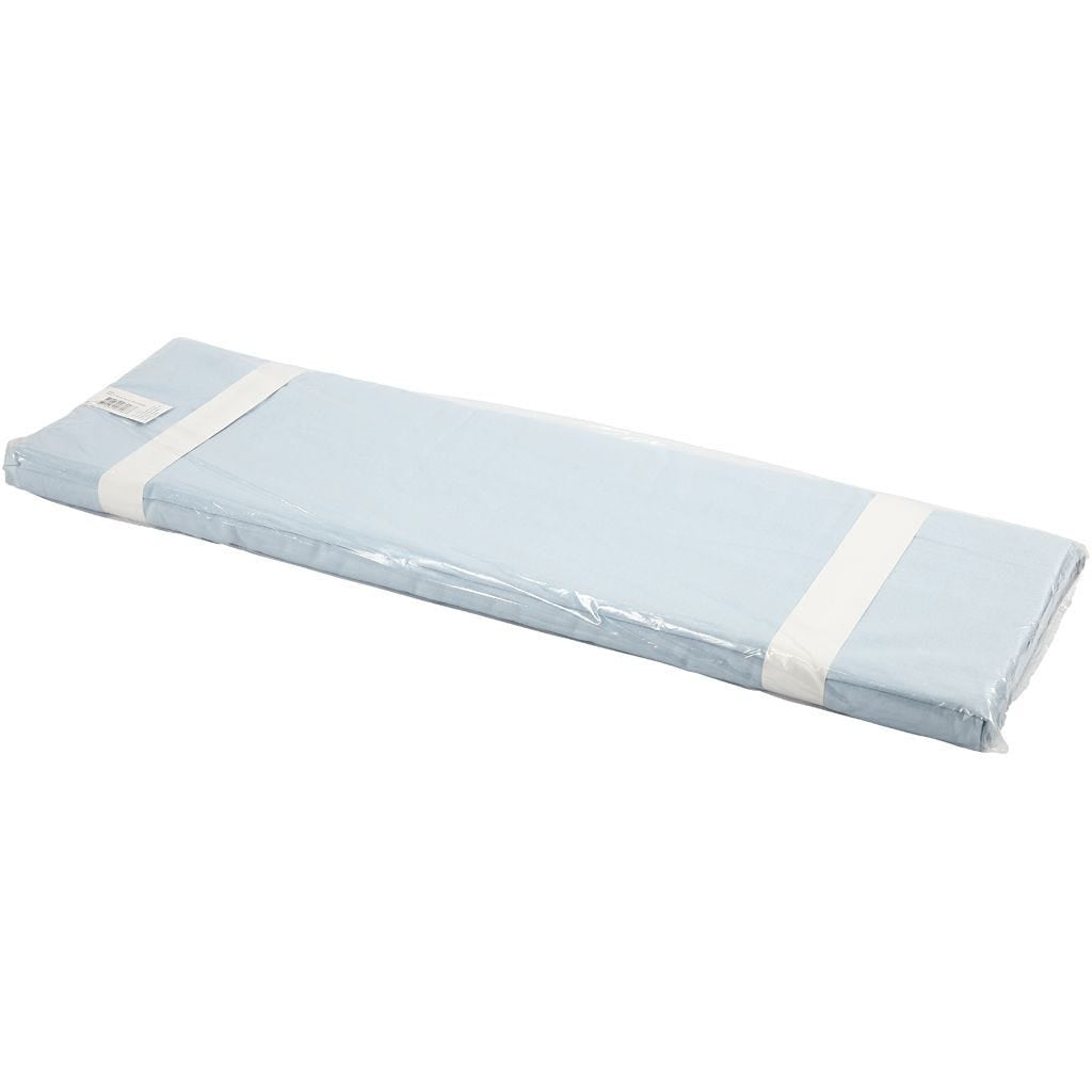 Creativ Company Stoff – Hellblau – 145 cm × 10 m, Baumwolle