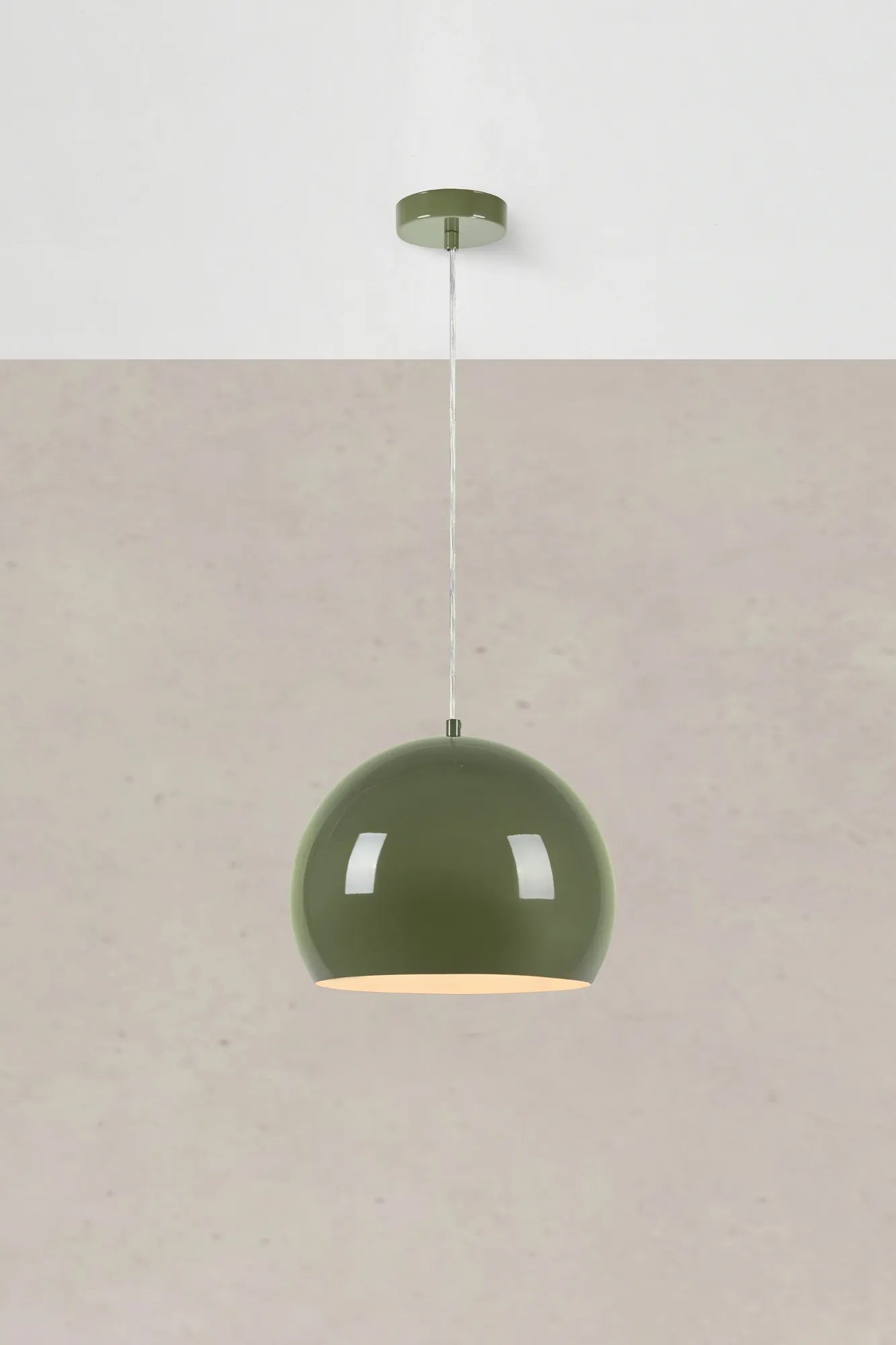 Markslöjd Pendelleuchte Pop – Ø 28 × 23 cm, 60 W, grün, exkl. E27