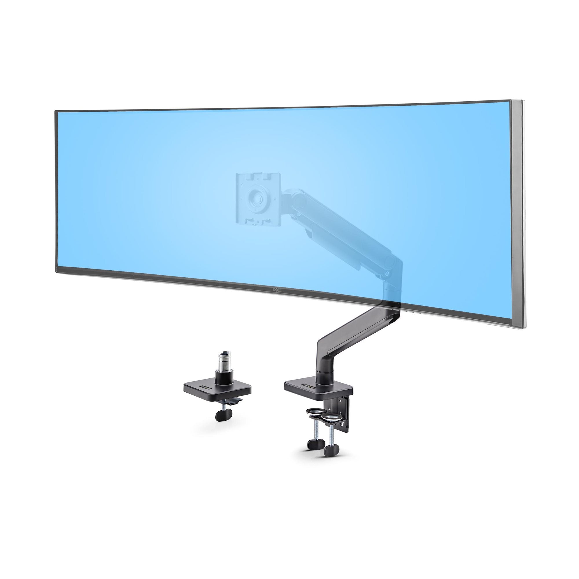 StarTech.com Monitorarm Tischhalterung – Klemme/Durchführung – 1 Monitor – 17–49" – VESA 75×75/100×100 mm