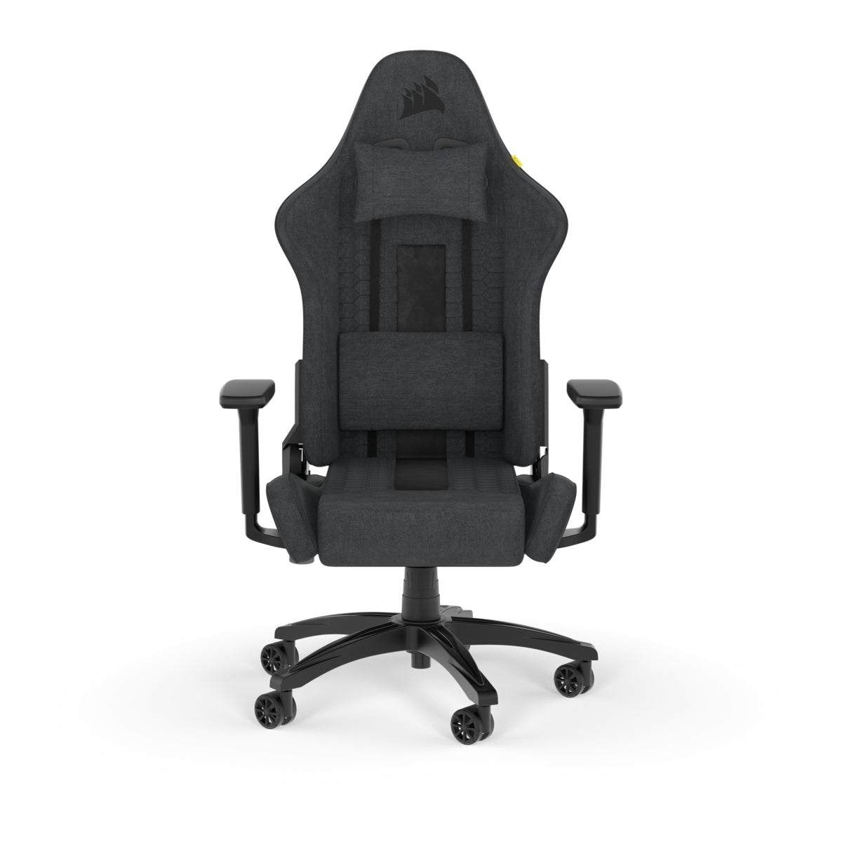 Corsair T100 Stoff Grau – 2D Armlehne