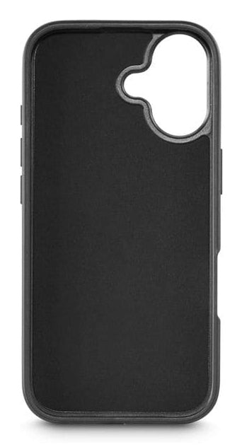 Black Rock Robustes Carbon Backcover – für Apple iPhone 17, PC+TPU, Schwarz