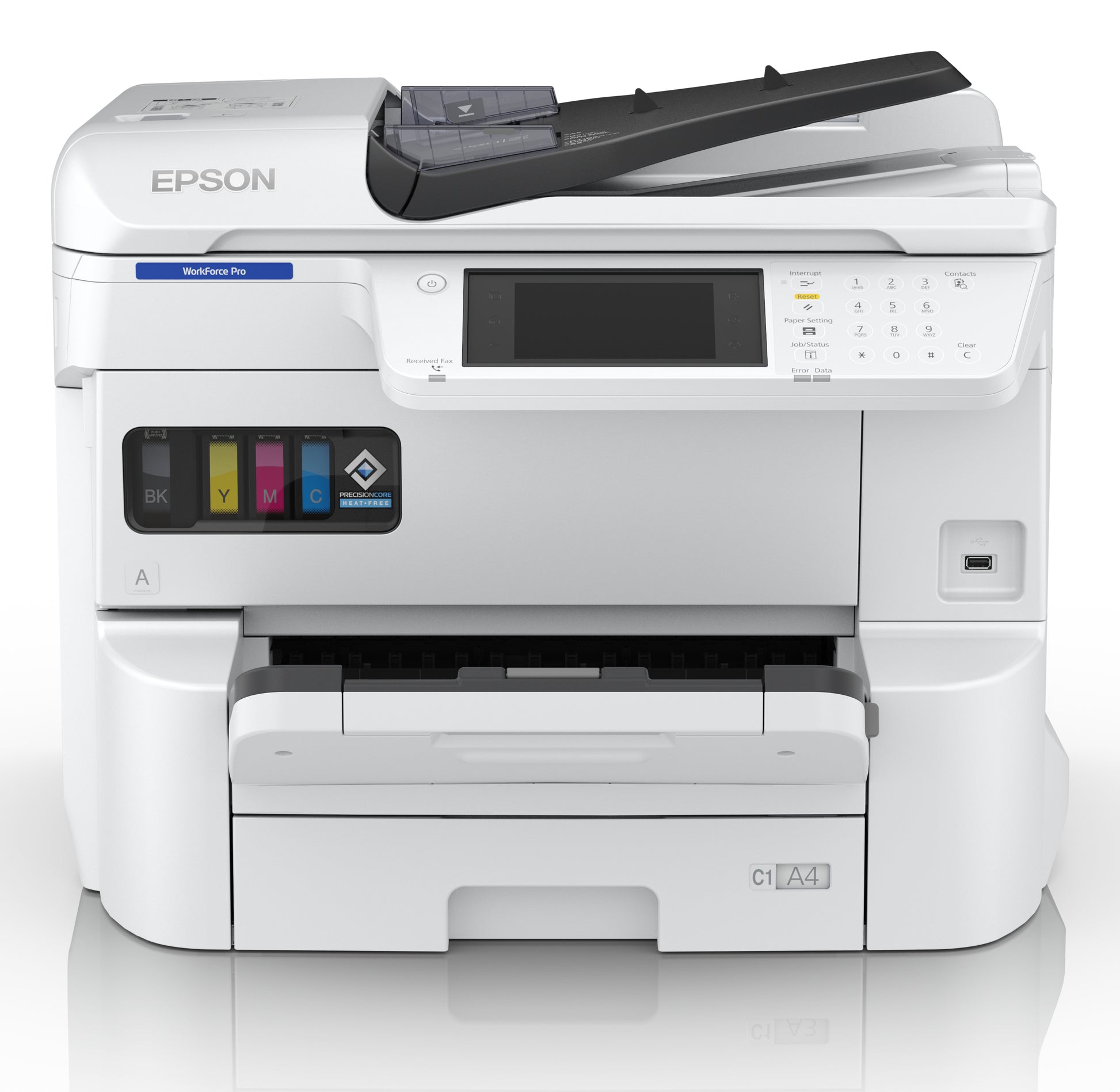 Epson WorkForce Pro EM-C7100DWF – Farbiger Tintenstrahl-MFP A3 – USB/LAN/WLAN