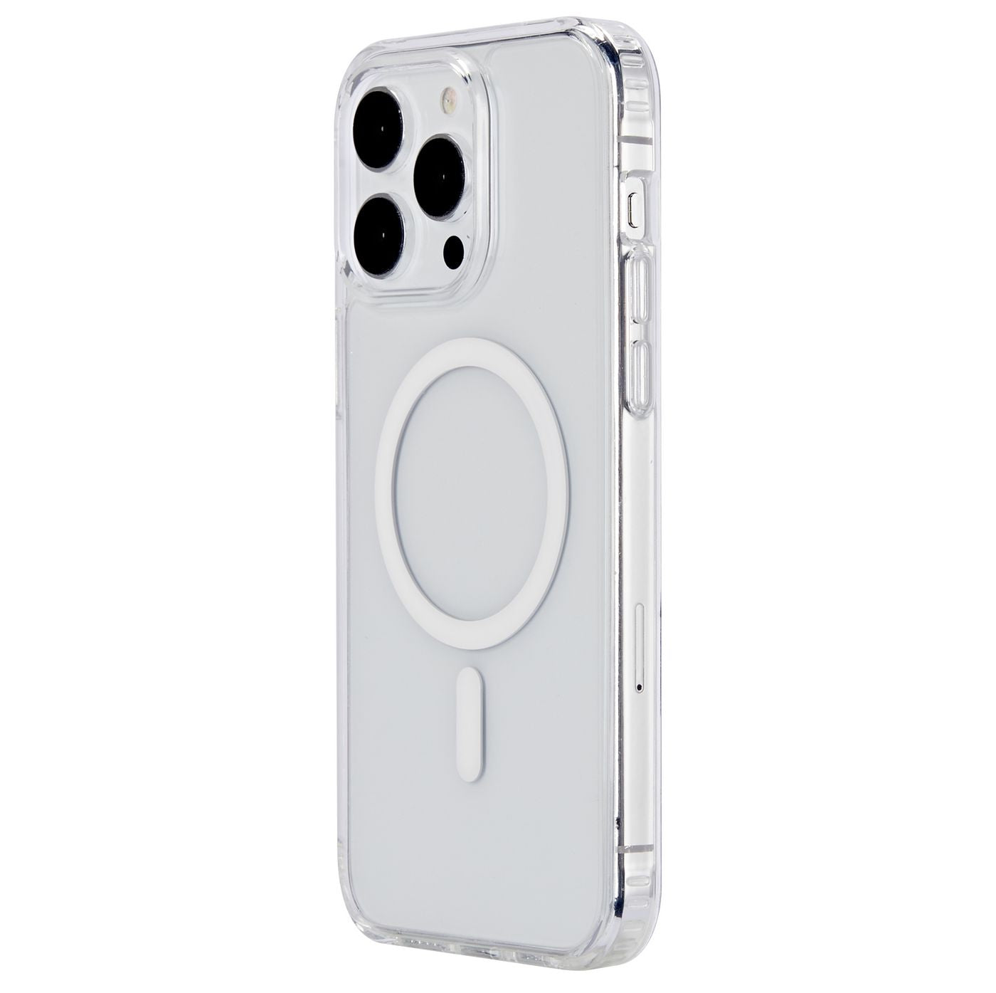 eSTUFF BERLIN – Backcover – für Apple iPhone 15 Pro Max – MagSafe, TPU, Transparent