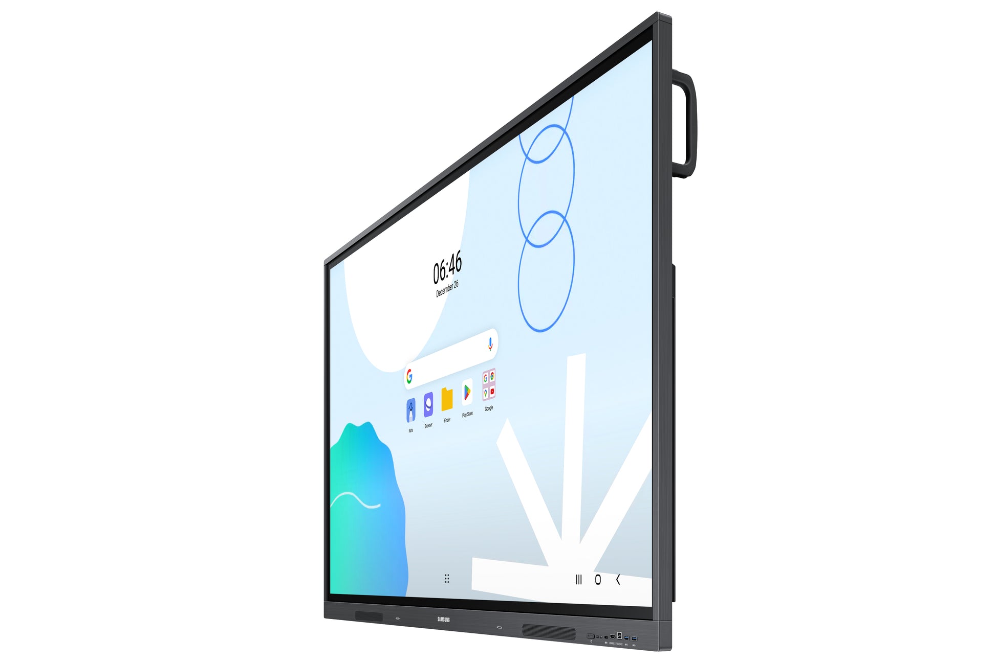 Samsung WA86D – 86" Interaktives Display – 4K UHD – IR-Touch (Multitouch) – Android 13 – 400 cd/m² – 12/7