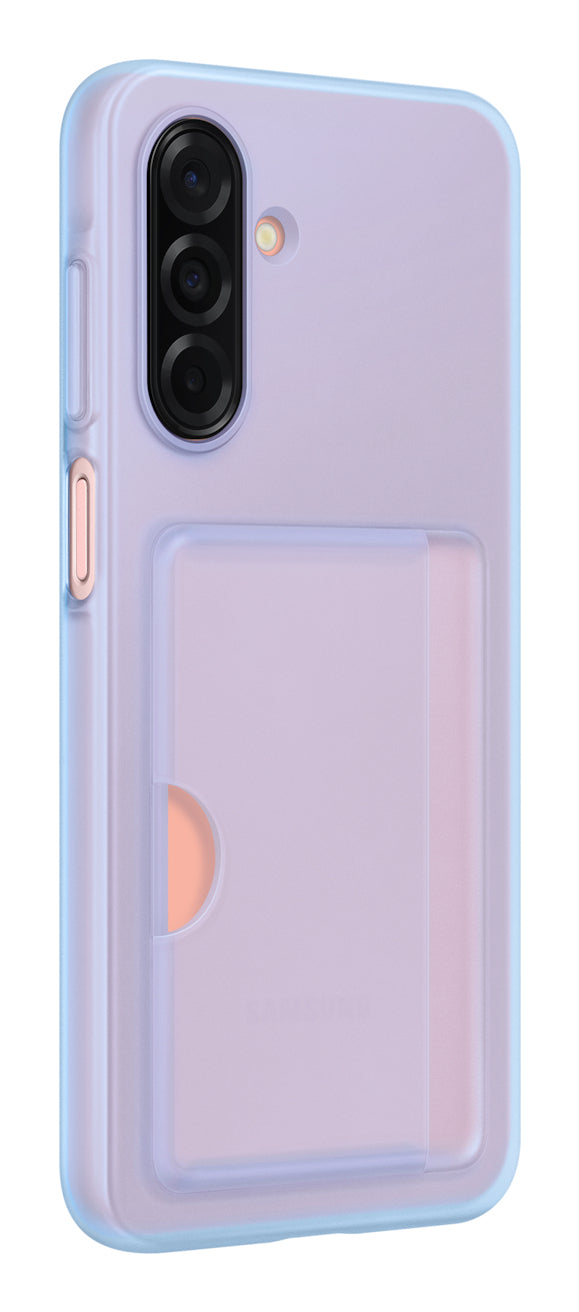 Samsung Backcover – für Samsung Galaxy A26 5G, 1 Kartenfach, TPU, Blau, bis 1 m sturzsicher