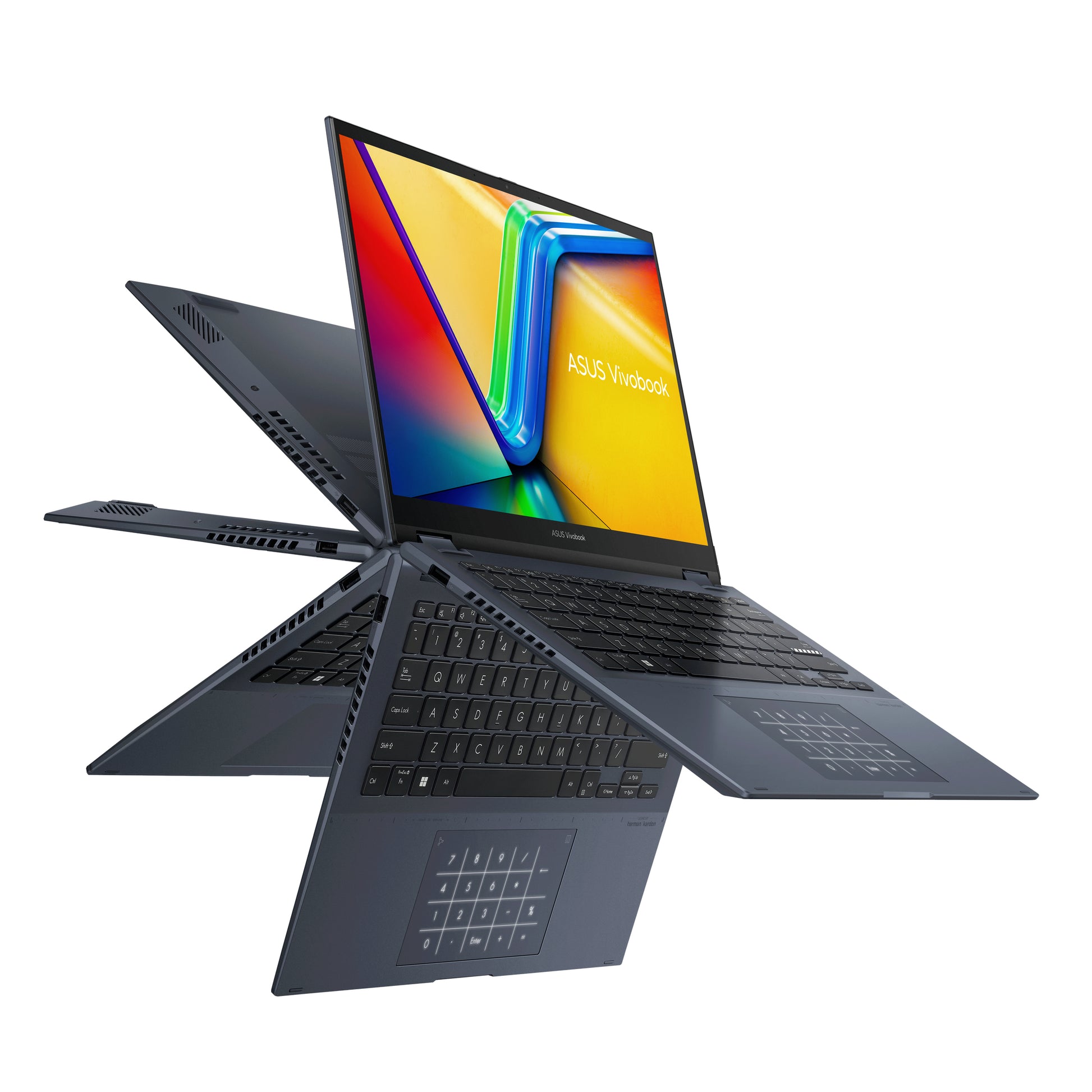 ASUS TP3402VA-LZ062W Hybrid (2-in-1) – Wi‑Fi, Bluetooth – Netzstrom 100–240 V – 313,2 × 227,6 × 18,9 mm