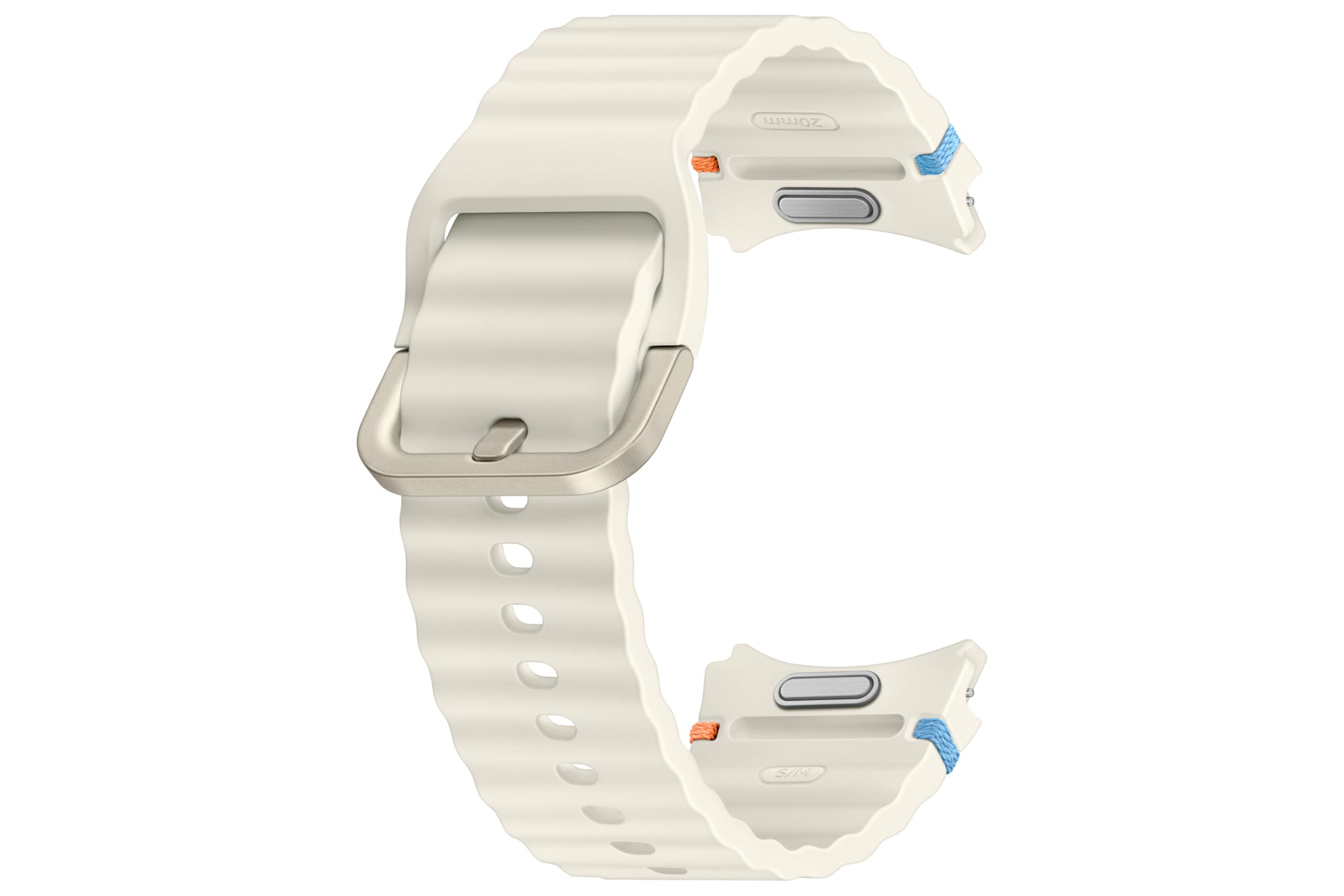 Samsung Sportarmband, Creme, S/M, für Galaxy Watch 7