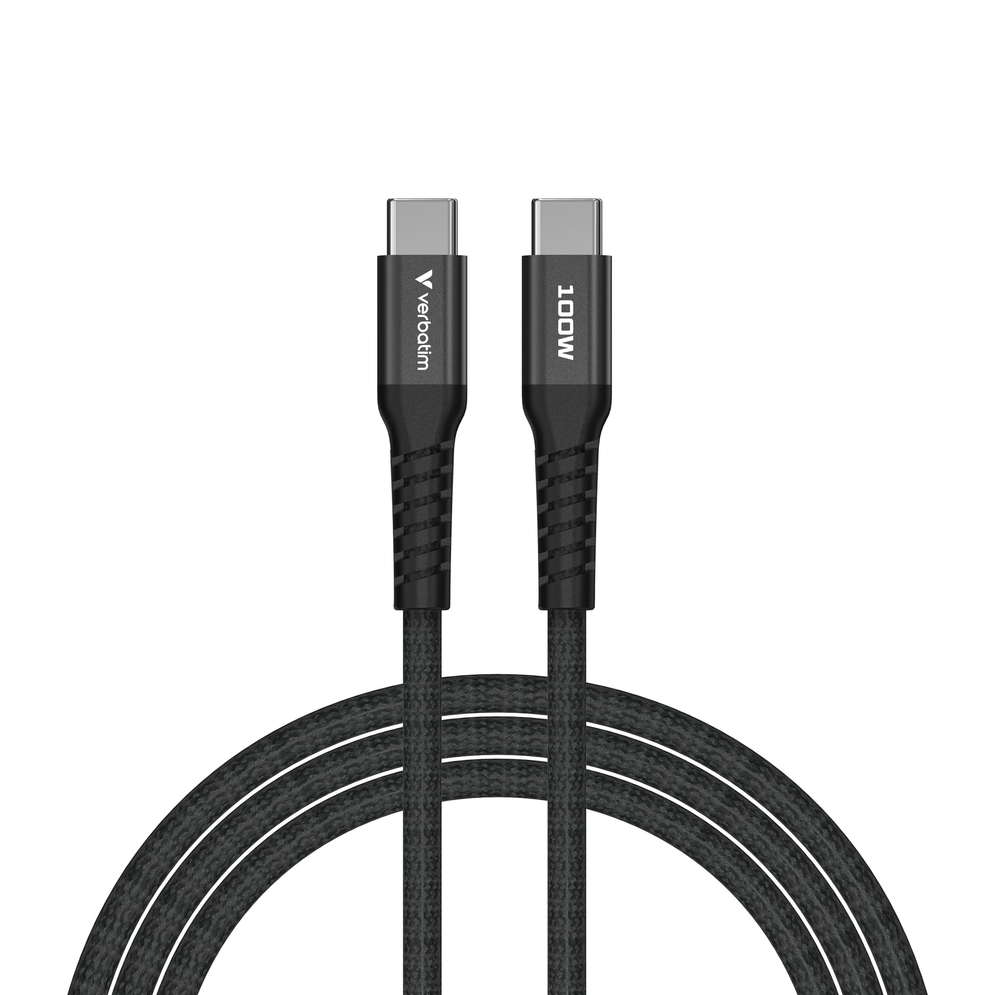 Verbatim USB-C auf USB-C Kabel – USB 2.0 (480 Mbit/s) – 1,2 m – PD 100 W – für iPhone 15/16 und mehr