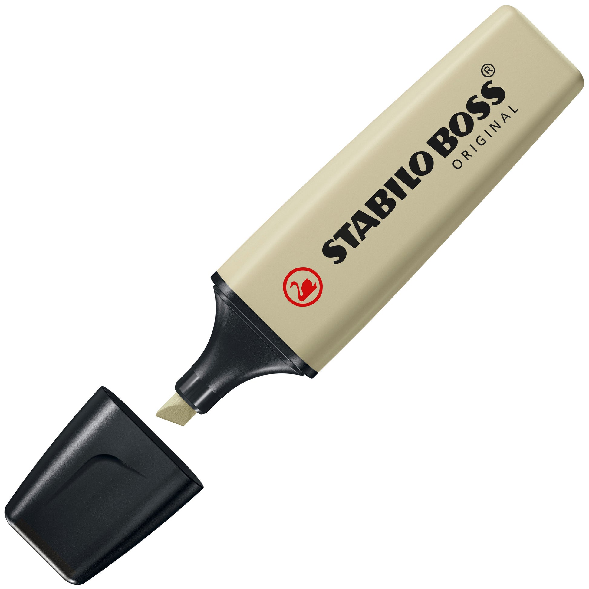 STABILO BOSS Original Textmarker Set 4 Farben – Keilspitze, 2–5 mm