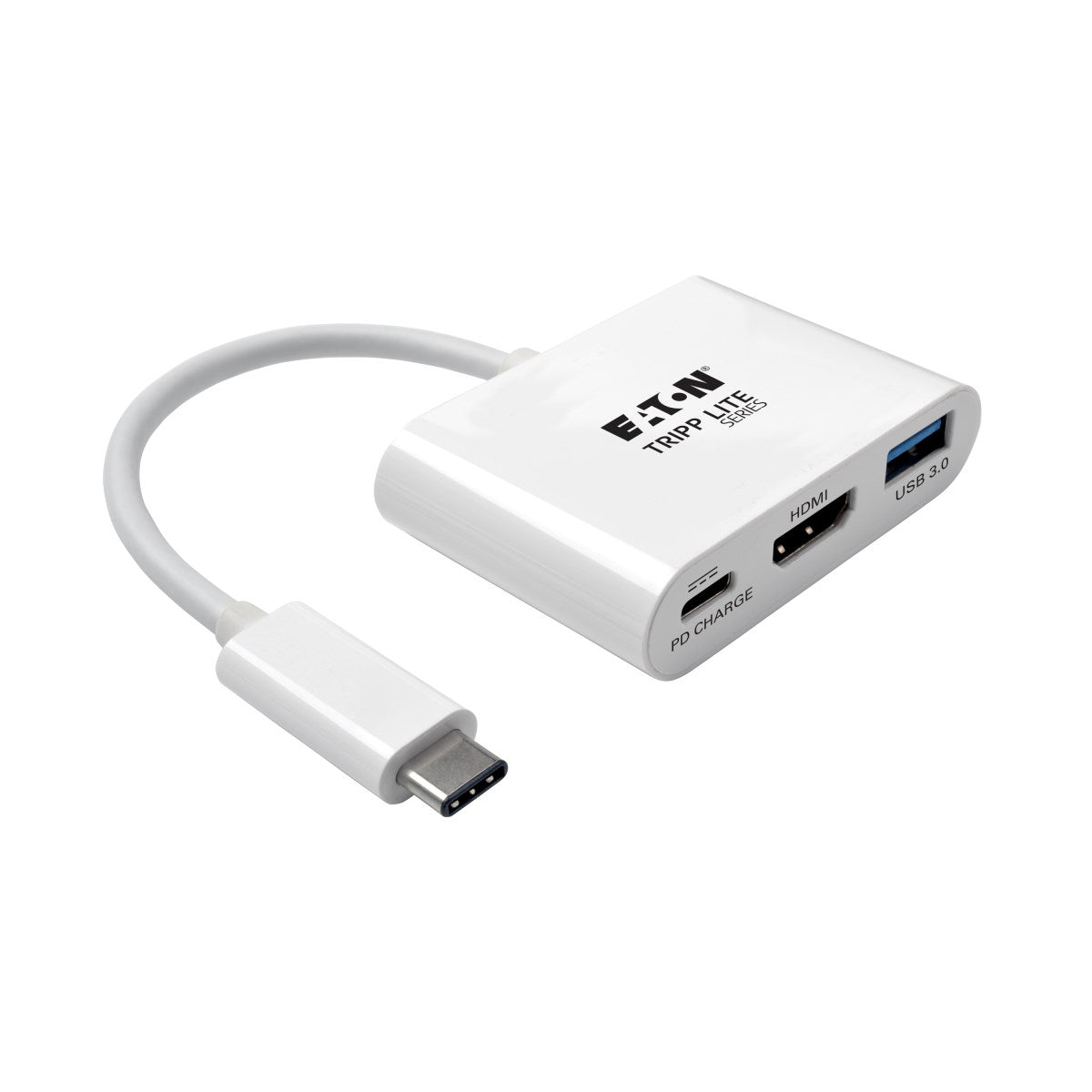 Tripp Lite U444-06N-HU-C Multiport-Adapter – USB-C, 1× HDMI, 1× USB-A, 60 W PD