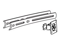 Ergotron Querträger-Verlängerung – bis 14 kg, 381–660,4 mm (15–26") – Metall – für DS100 – Schwarz