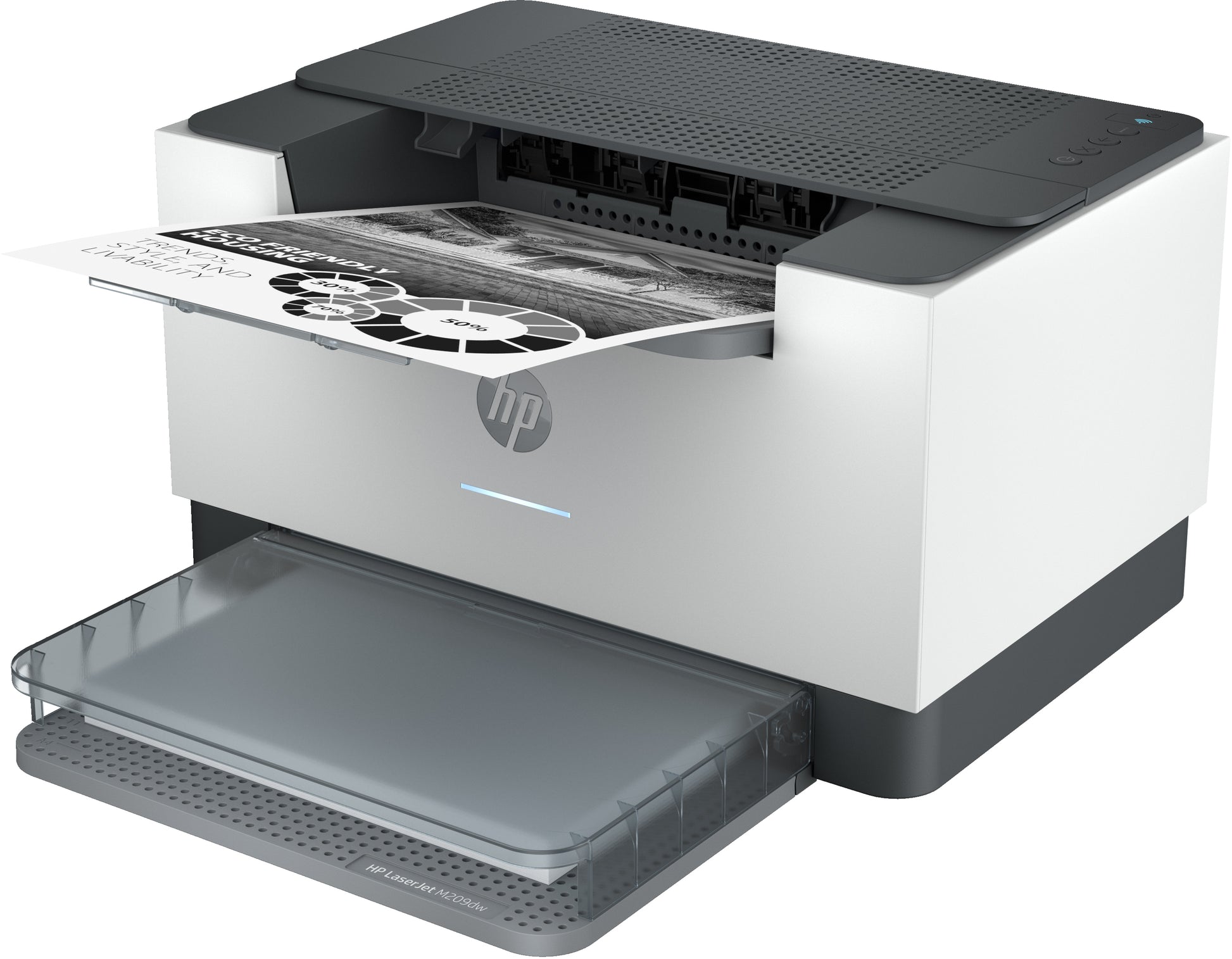 HP LaserJet Pro M209dwe – Schwarz-Weiss, A4, Duplex, WLAN, LAN, USB, 29 ppm, AirPrint, Mopria