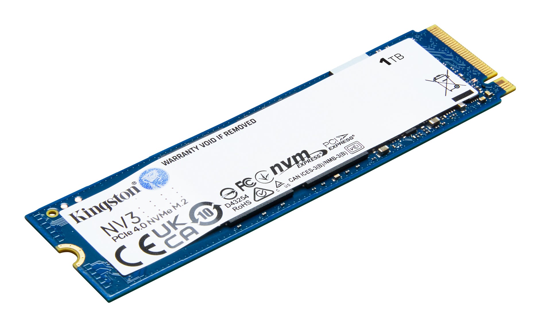 Kingston NV3 Gen4 Standard – 6'000 MB/s Lesen, M.2 2280