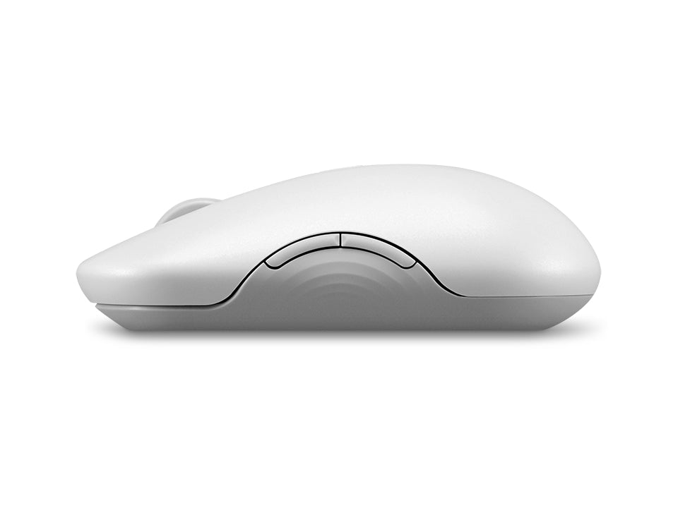 Lenovo 700 Mouse Office – Maus – Kabellos (Bluetooth/2,4 GHz), 4000 DPI, beidhändig, Weiss