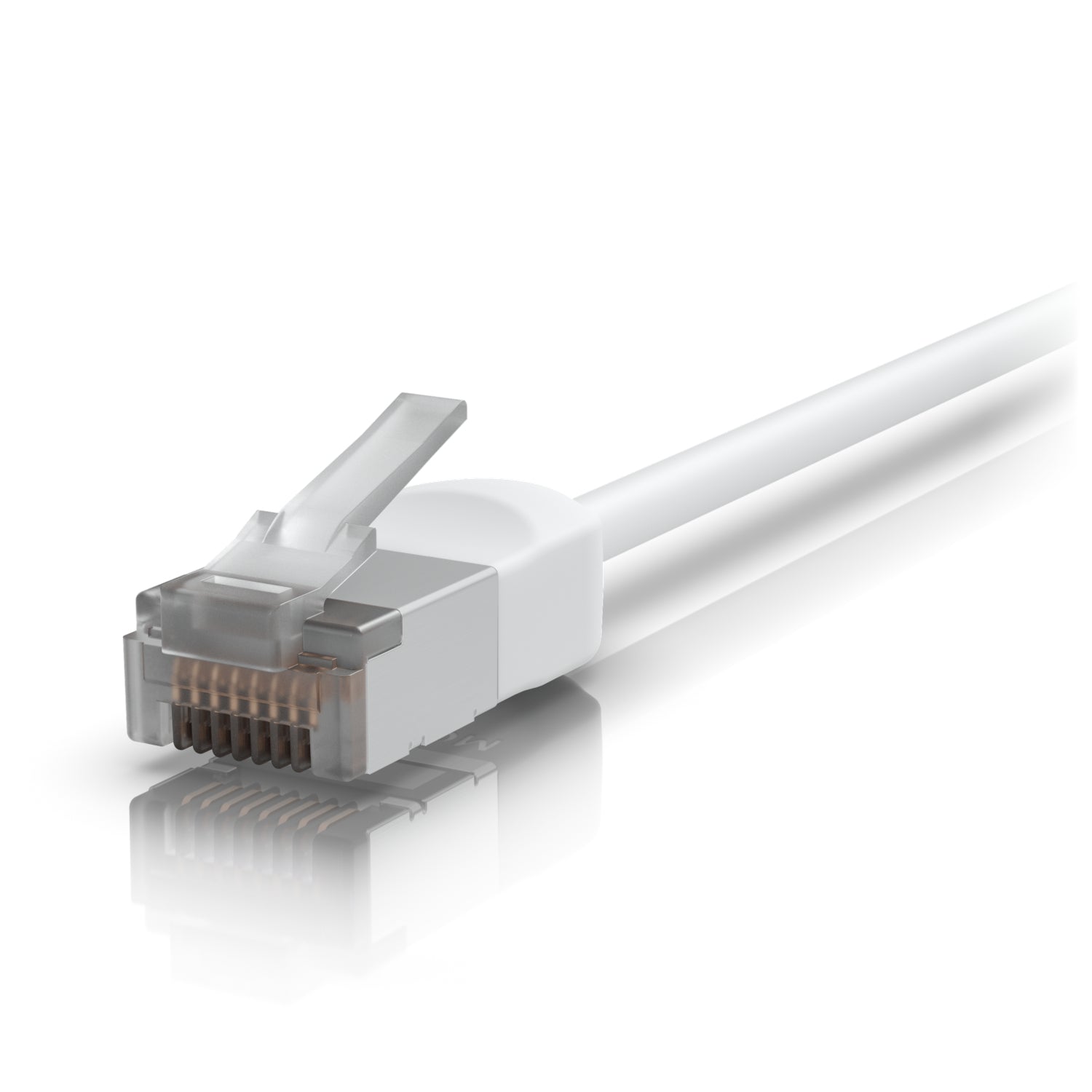 Ubiquiti Patchkabel – Cat6a, geschirmt, 15 m, Weiss, RJ-45