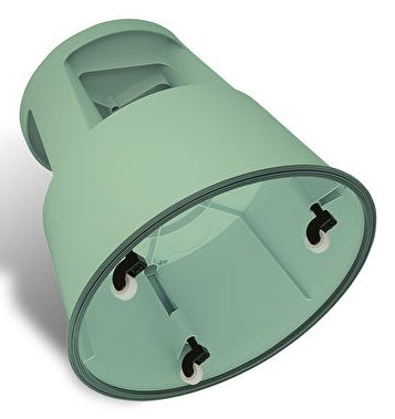 Wedo STEP Rollhocker – Kunststoff – Hellgrün, Sitzhöhe 43 cm, bis 150 kg