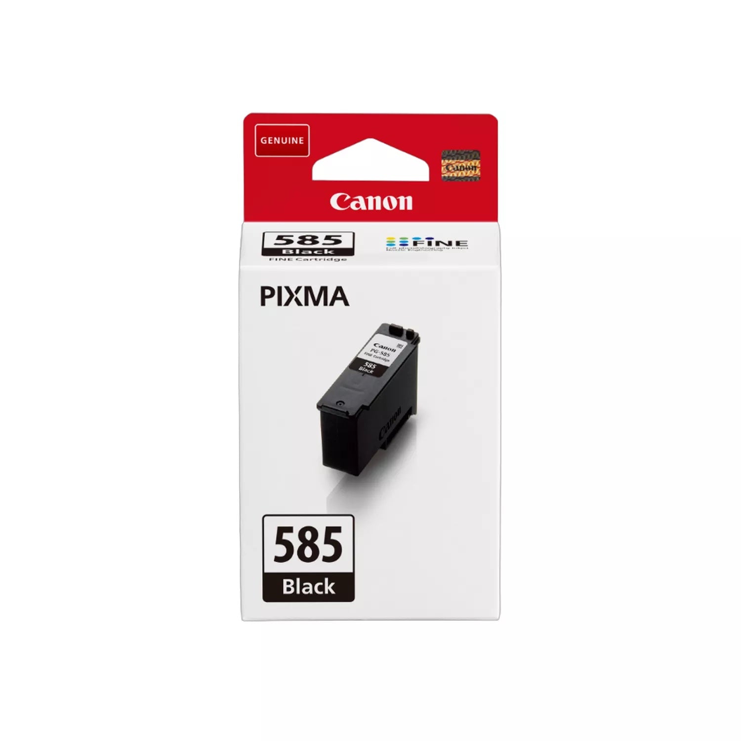 Canon Tintenpatrone PG-585, schwarz, ca. 7,3 ml – für Inkjetdrucker und Multifunktionsgeräte