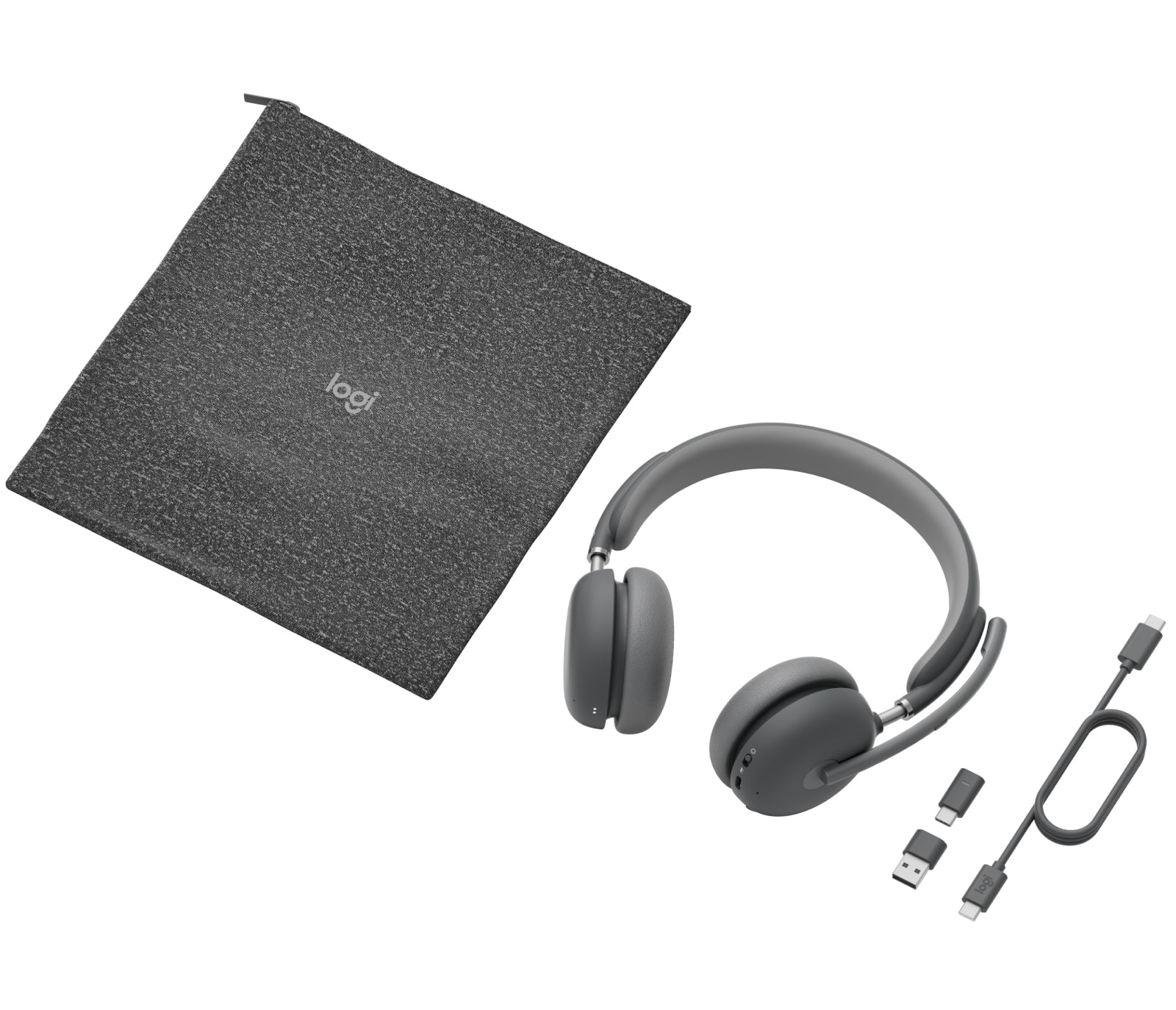 Logitech Zone Wireless 2 UC EMEA-914 – Headset – 2,4 GHz/ Bluetooth – Graphit