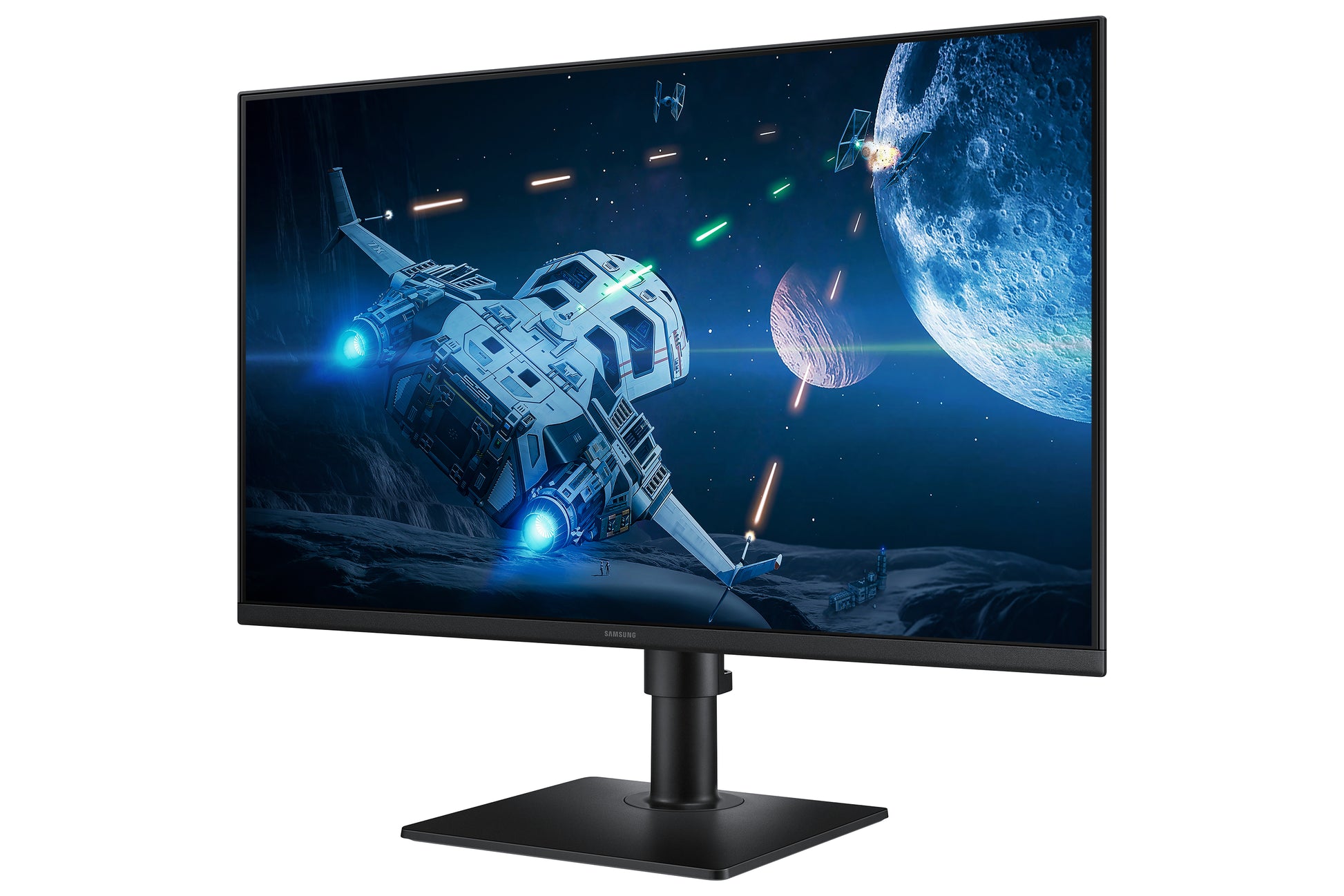 Samsung S40GD – Monitor, 27", 1920 × 1080 (Full HD), IPS, 100 Hz, 250 cd/m², VESA 100 × 100, Schwarz