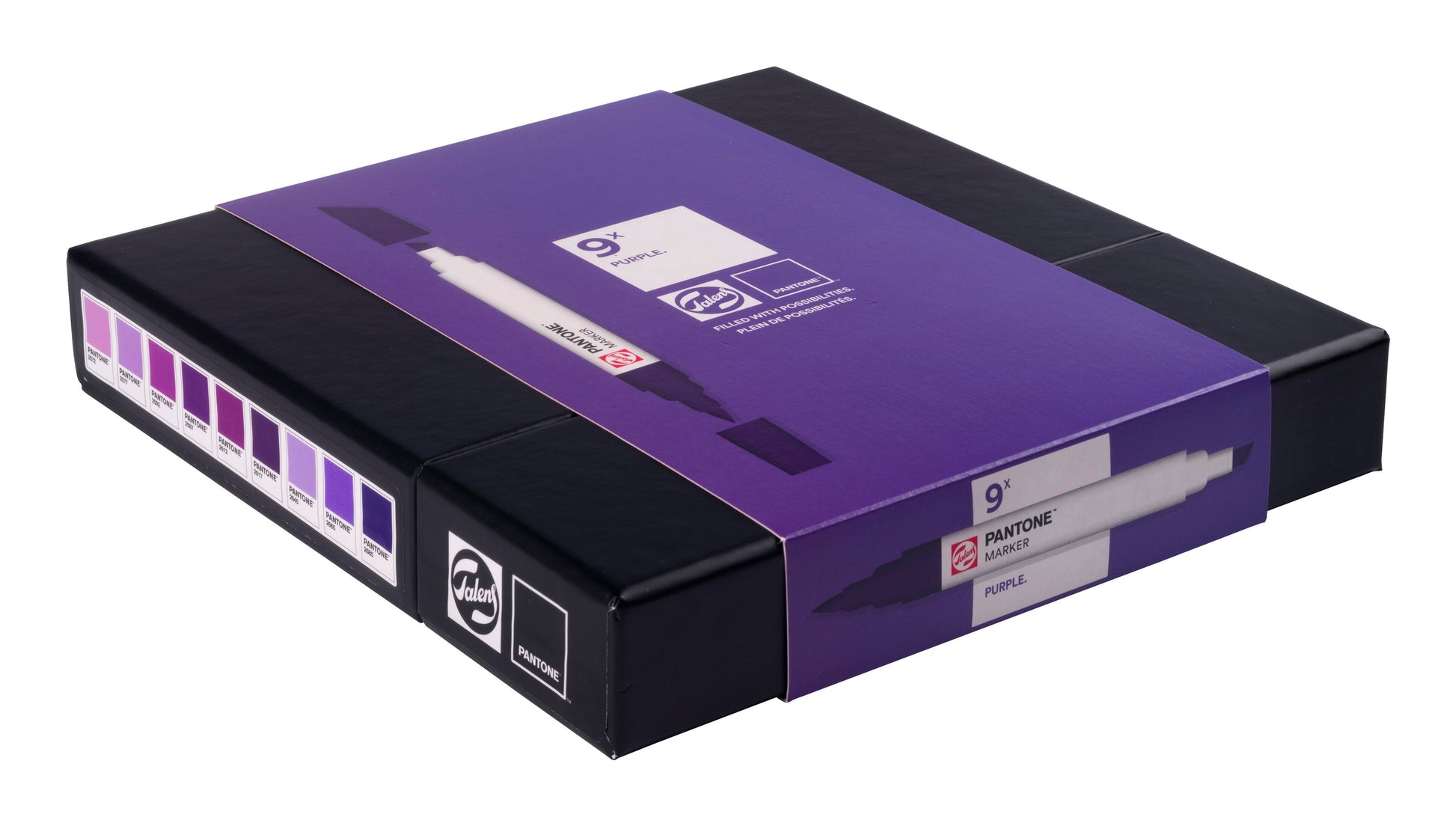 Talens Non-Permanent-Marker Pantone – sortiert – 9er-Set