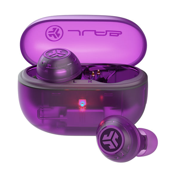 JLab Go Pop ANC TWS In-Ear – Stereo, ANC, mit Ladecase, Violett, BT 5.3