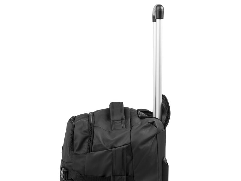 KOOR Trolley – 90 l, Weichschale rPET, 2 Rollen, Schwarz, 39 × 75 × 32 cm