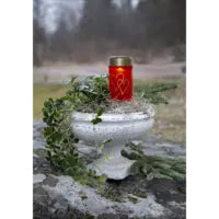 Star Trading Solar-Kerze Hearty – 12 cm – 0,3 W – Warmweiss – IP44 – Akku & Solar