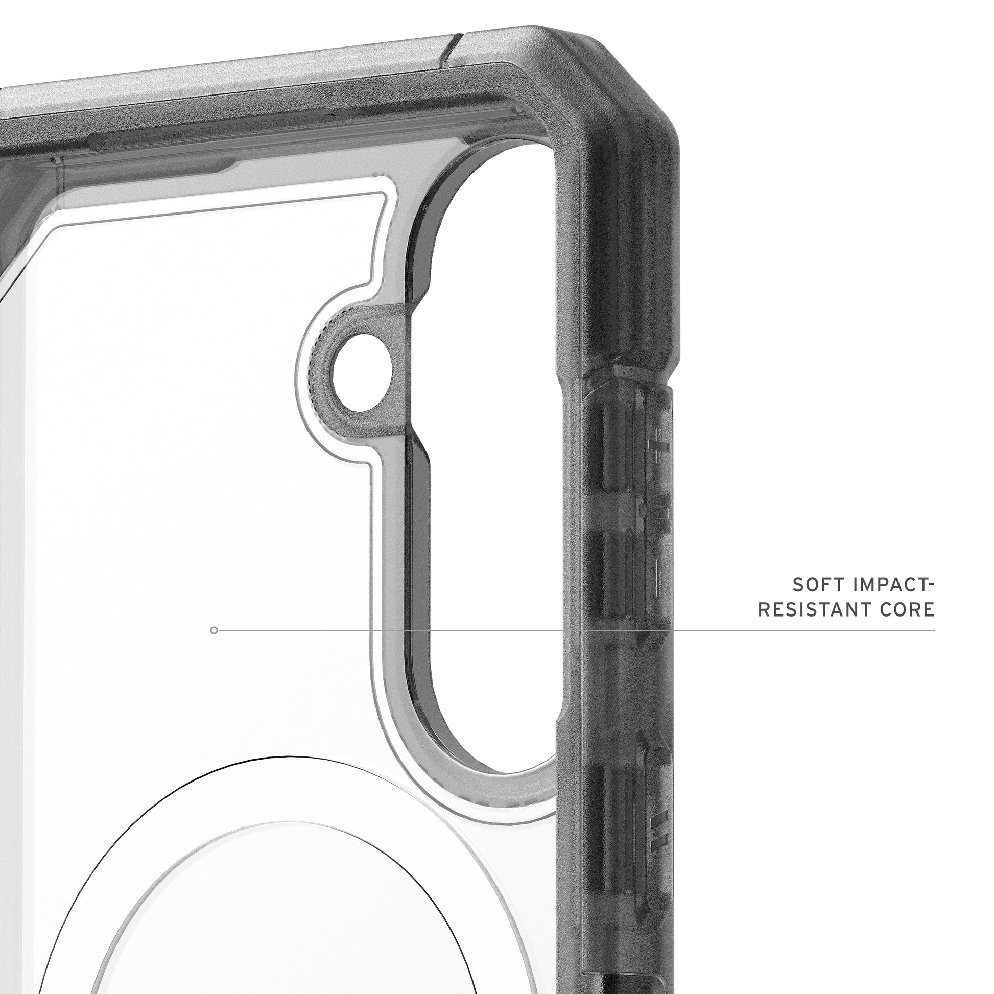 Urban Armor Gear UAG Trooper Backcover – für Samsung Galaxy S26 Plus, MagSafe, mit Ständer, PC, Transparent