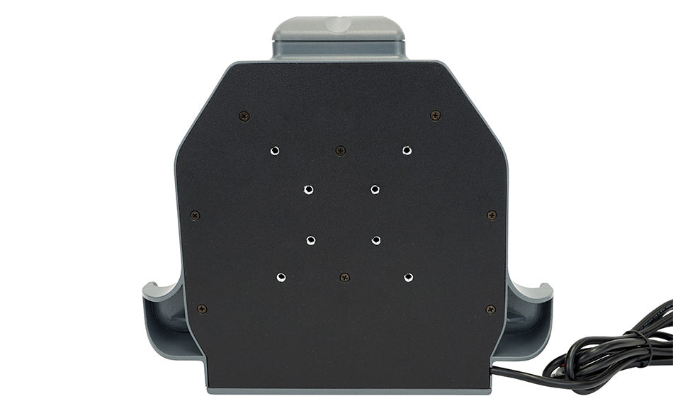Gamber-Johnson Tablet-Halterung für Zebra ET51/56 – 8", 2× USB 2.0, VESA 75×75 – Schwarz