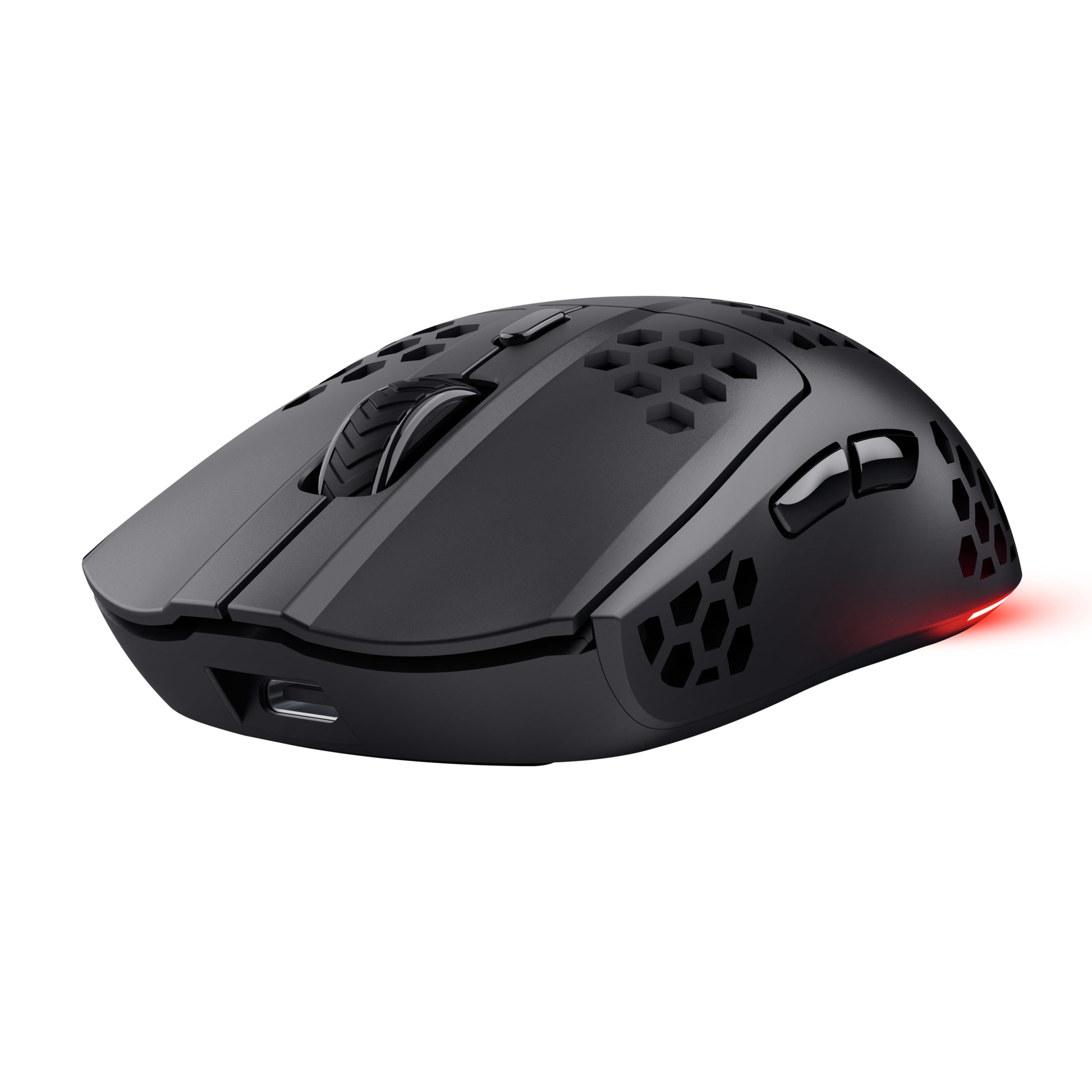 Trust GXT929 Helox – Gaming-Maus – Kabellos (2,4 GHz), 4800 DPI, RGB-Beleuchtung, rechts