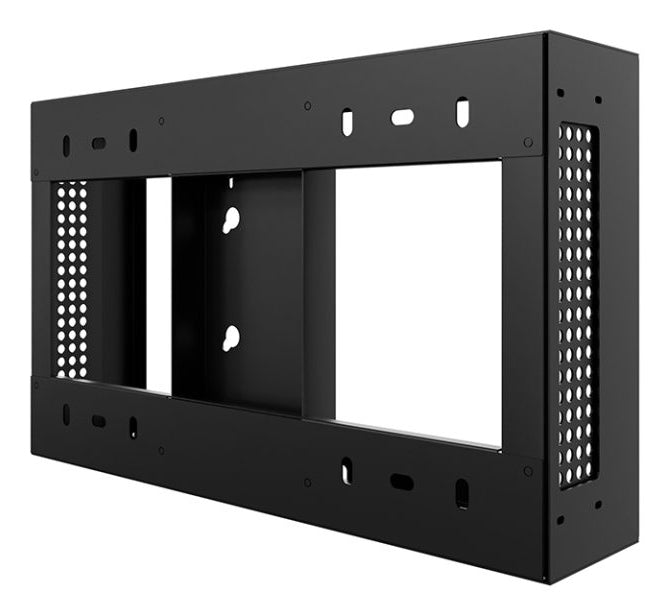 Hagor Gehäuserahmen – 577 × 343 mm, schwarz, für Wand, 1er-Pack