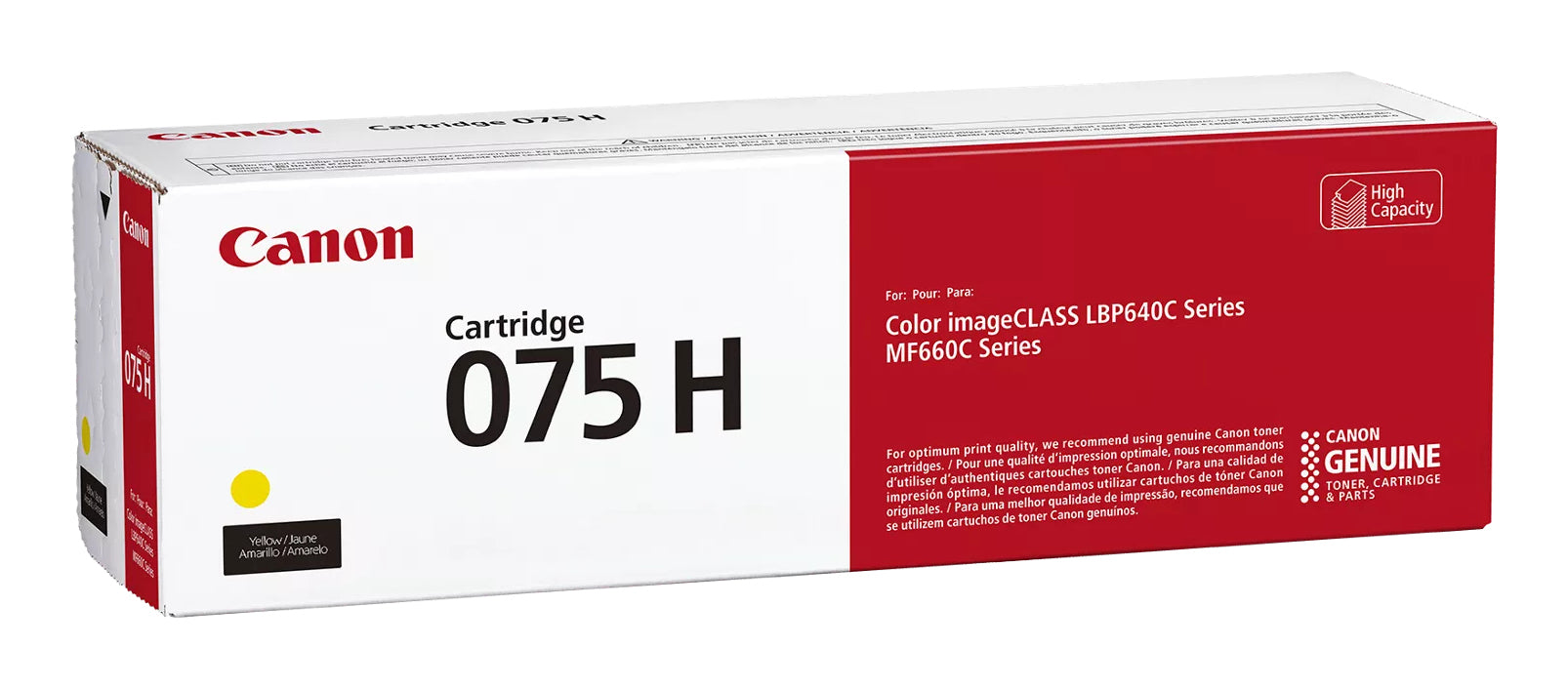 Canon Toner 6366C002 – Gelb, 2500 Seiten – für LBP647Cdw/LBP664Cdw