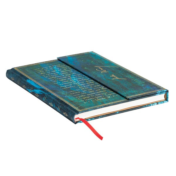 Paperblanks Notizbuch – 180 × 230 mm – 120 g/m² – Hardcover, Lesebändchen, Einstecktasche, mehrfarbig, FSC
