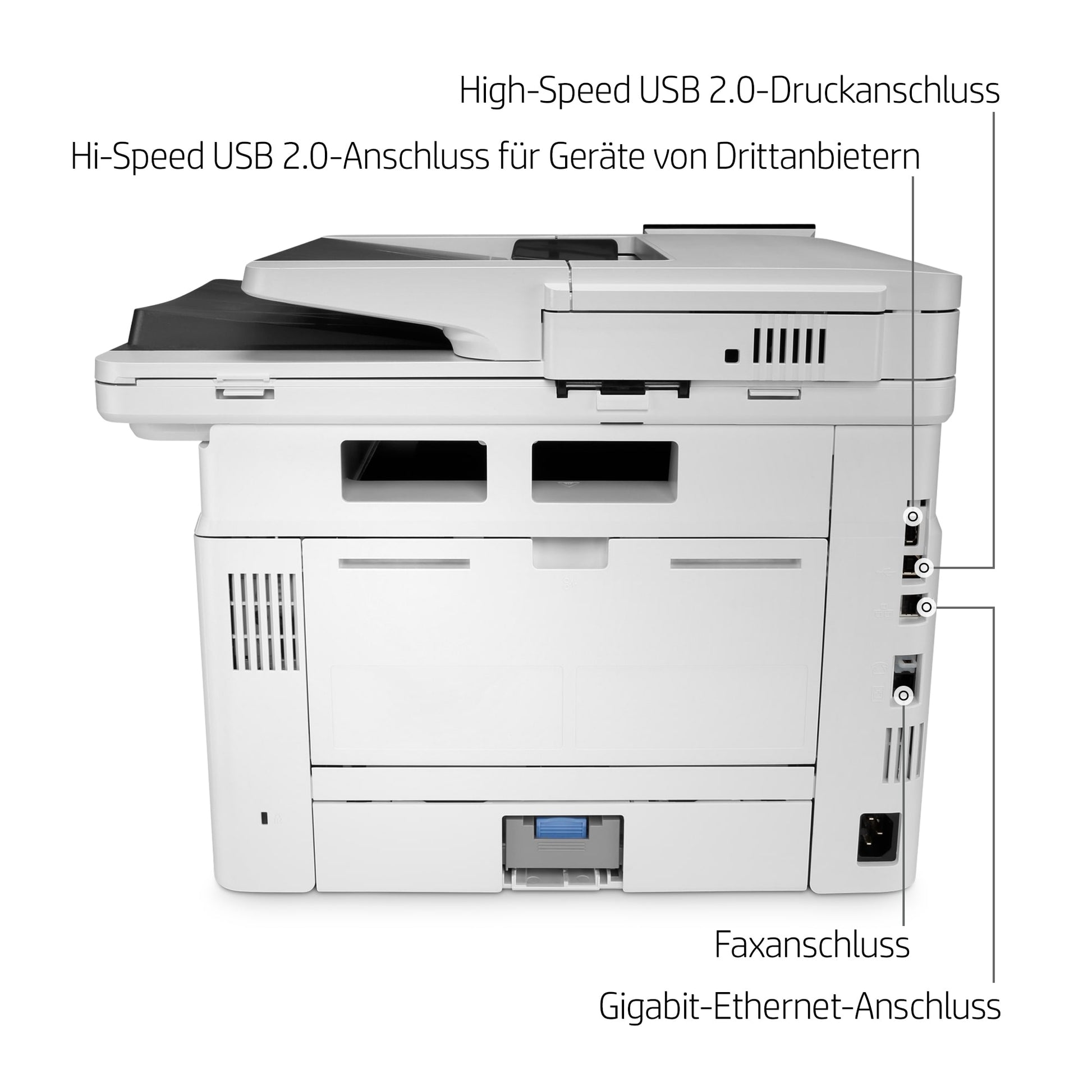 HP LaserJet Enterprise M430 f – S/W Laser-MFP, 4-in-1 – 40 Seiten pro Minute S/W