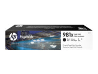 HP Tintenpatrone 981X, Schwarz, 10’000 Seiten – für Tintenstrahldrucker und Multifunktionsgeräte