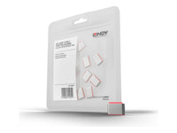 LINDY USB-C-Portblocker – rot