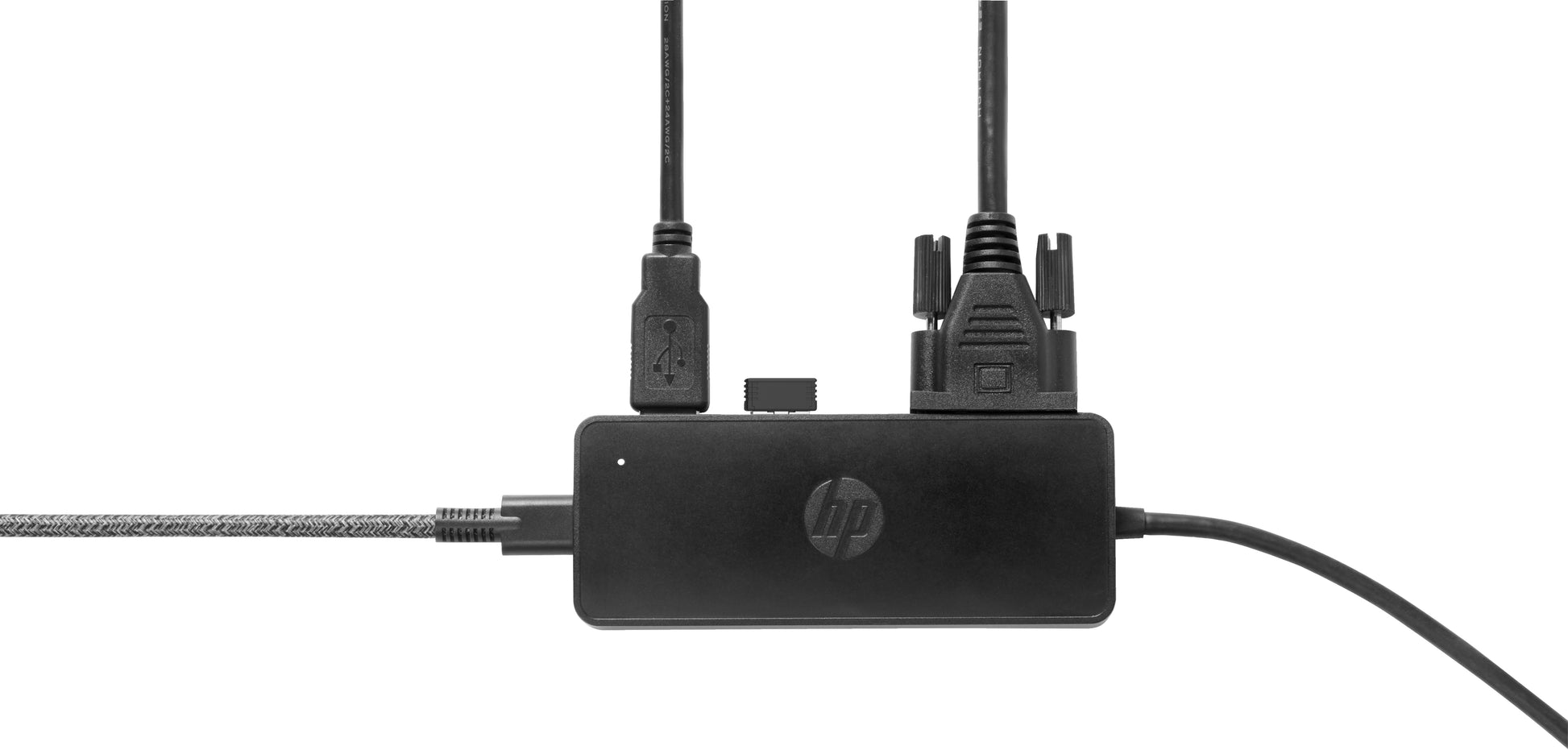 HP G2 Multiport-Adapter – USB-C, 1× HDMI, 1× VGA, 2× USB-A, 1× USB-C