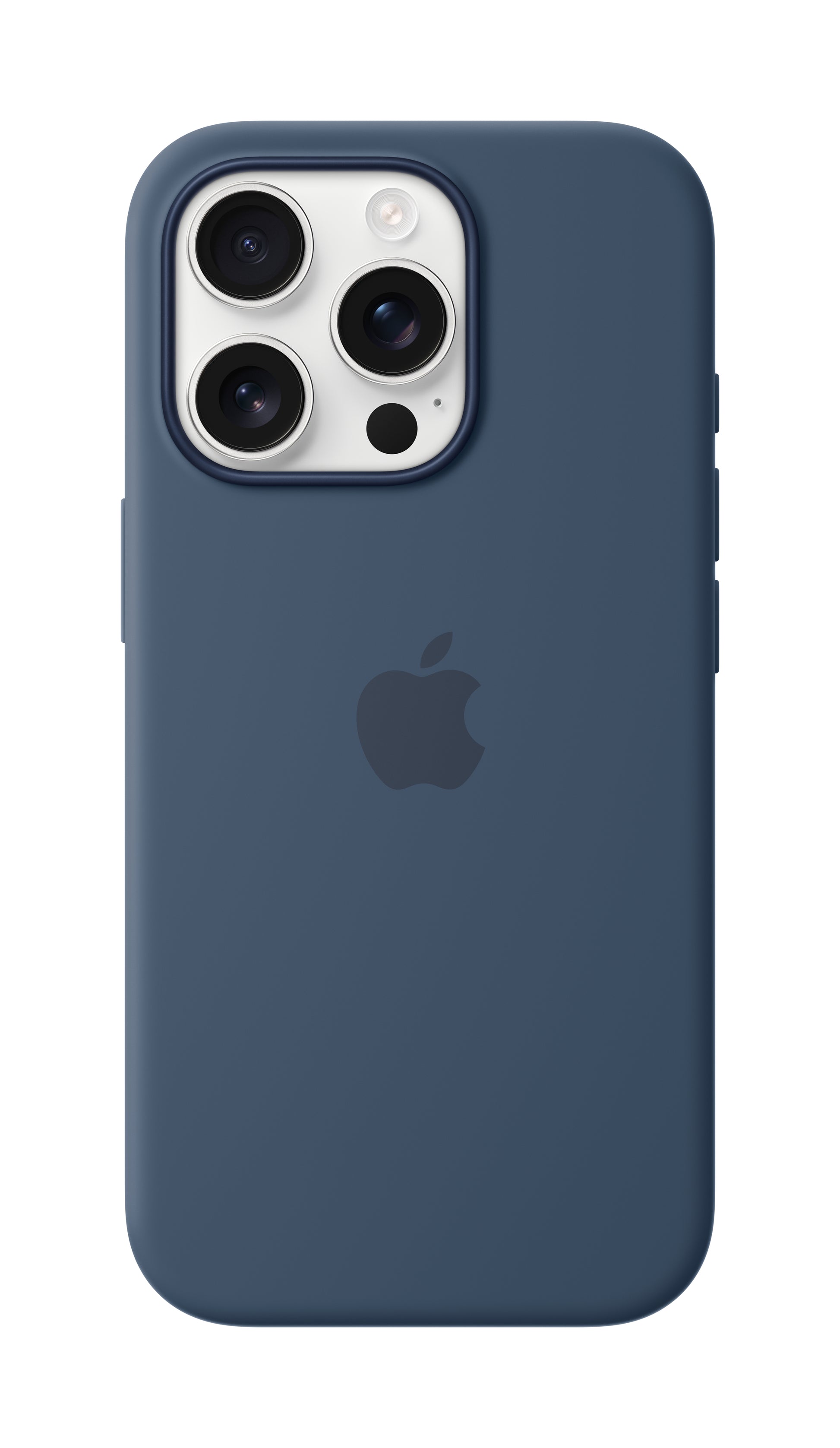 Apple Backcover – für Apple iPhone 16 Pro, MagSafe, Silikon, Denim