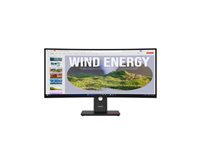 Lenovo ThinkVision T34wd-40 – Monitor, 34", 3440 × 1440 (WQHD), VA, HDMI, DisplayPort, USB-C