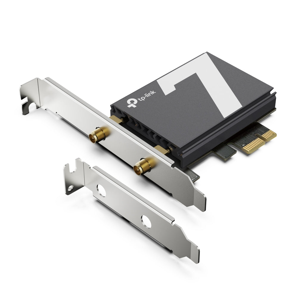 TP-Link Archer TBE550E 9,3 Gbit/s-Karte – PCIe, Wi-Fi 7 (802.11be), Tri-Band, Bluetooth