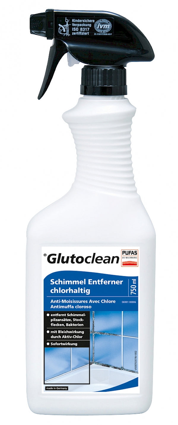 Glutoclean Schimmelentferner für Oberflächen – Spraydose – 750 ml