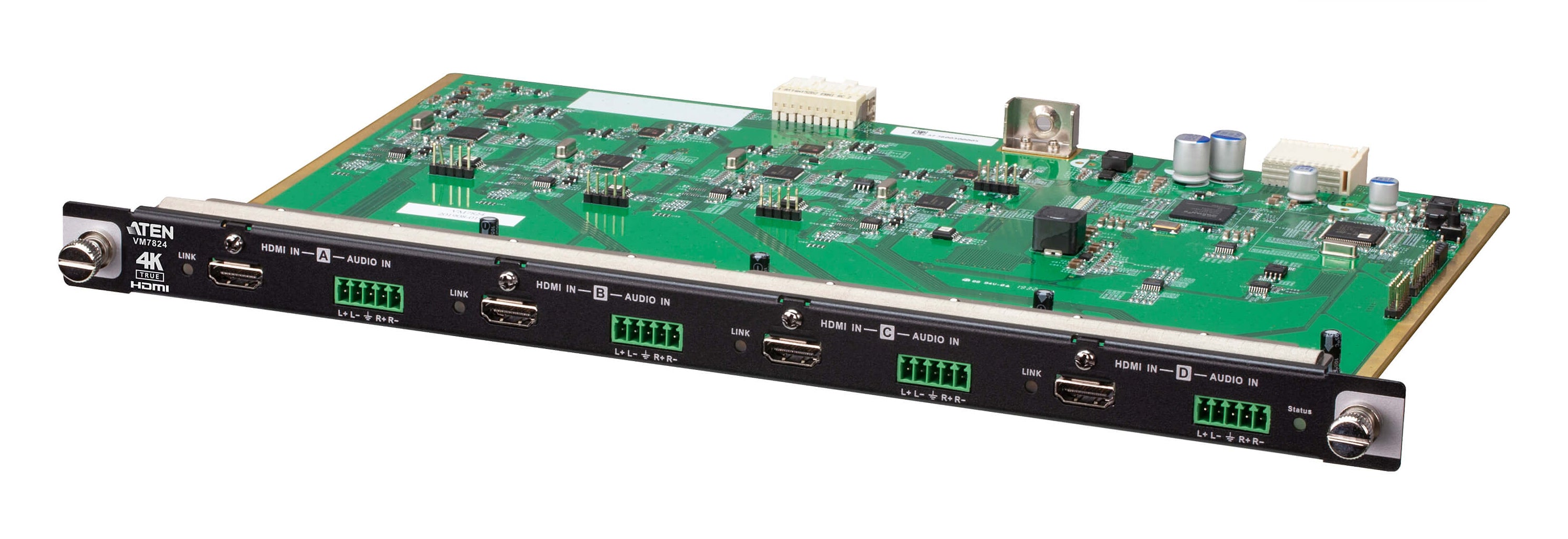 ATEN VM7824 – HDMI Eingabekarte, 4× HDMI In, 4K@60 Hz, 4:4:4, für VM3250/VM0404HB/VM0808HB