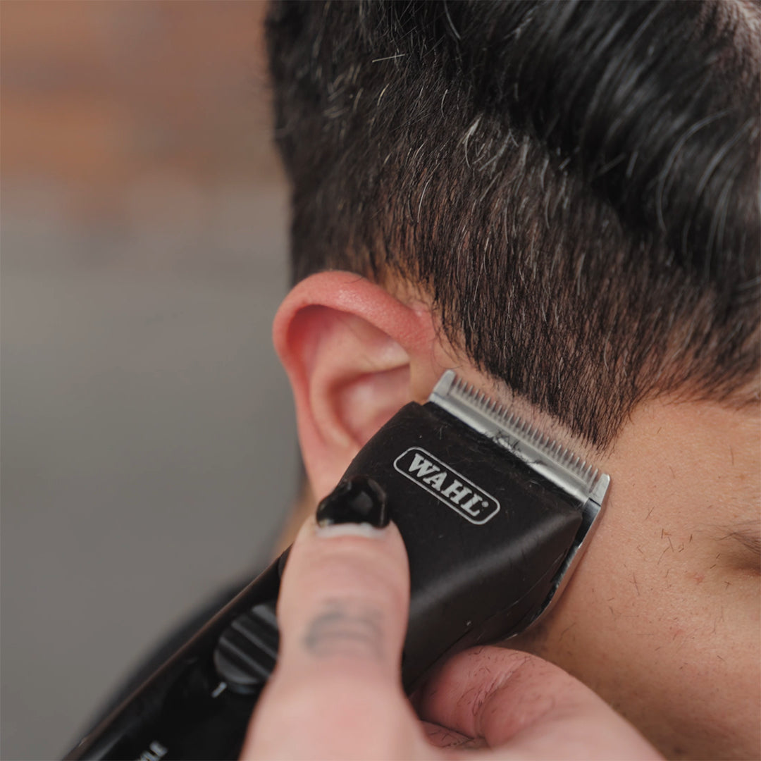 Wahl Haarschneider ChromStyle Clipper – Akku, 90 min Laufzeit, ab 0,7 mm – 4 Kammaufsätze – schwarz