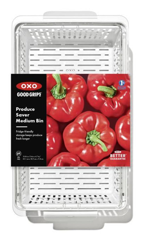 OXO Vorratsdose 4 l, 35,1 × 18,9 × 11,8 cm, Kunststoff, Transparent