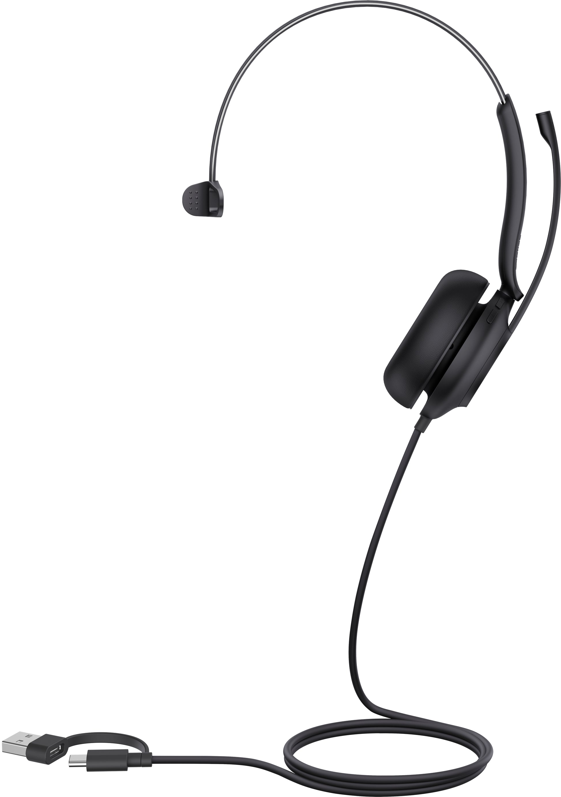 Yealink Headset – UH35 Mono, USB-C/A, Teams